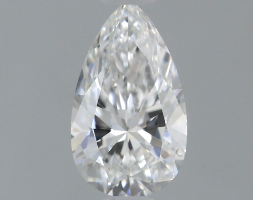 0.3 carat E-VVS2 Natūralus Pear Deimantas (1)
