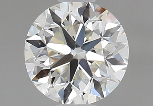 0.4 carat J-VVS2 Very Good cut Natūralus Round Deimantas (1)