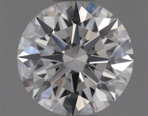 0.56 carat D-VVS1 Excellent cut Natūralus Round Deimantas (1)