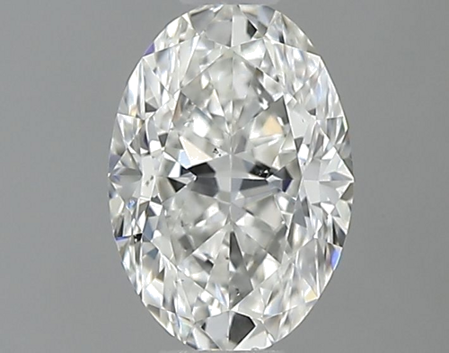 0.4 carat G-SI1 Natūralus Oval Deimantas (1)