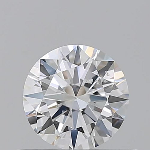 0.5 carat F-SI2 Excellent cut Natūralus Round Deimantas (1)