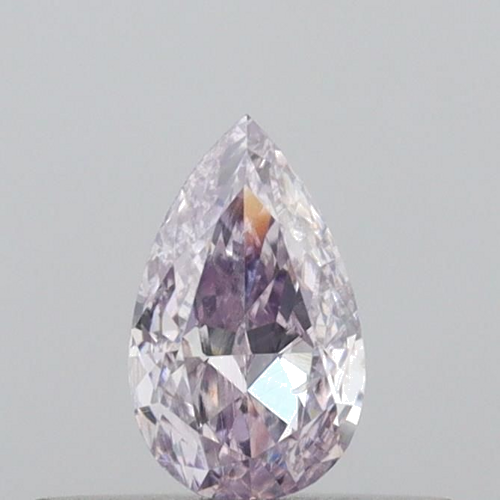 0.29 carat Fancy Light Purplish Pink-SI1 Natūralus Pear Deimantas (1)