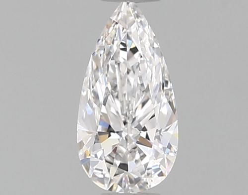 0.37 carat E-VS1 Natūralus Pear Deimantas (1)