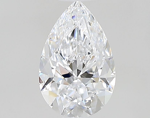 0.64 carat D-VS1 Natūralus Pear Deimantas (1)