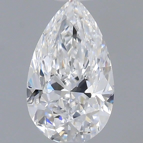 0.3 carat D-SI1 Natūralus Pear Deimantas (1)