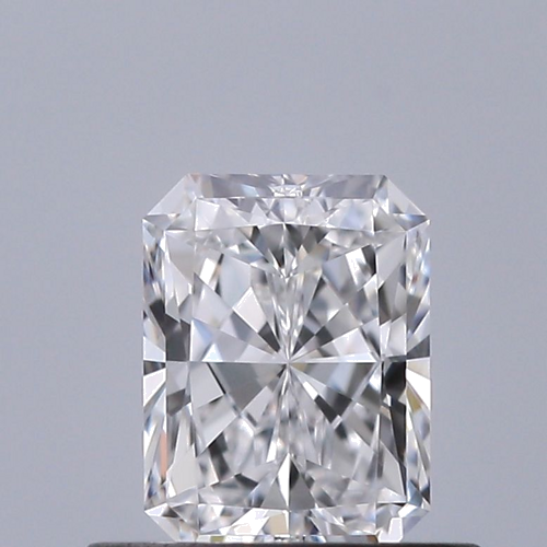 0.5 carat D-VVS2 Natūralus Radiant Deimantas (1)