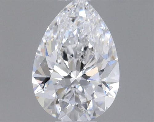 0.4 carat D-VS1 Natūralus Pear Deimantas (1)