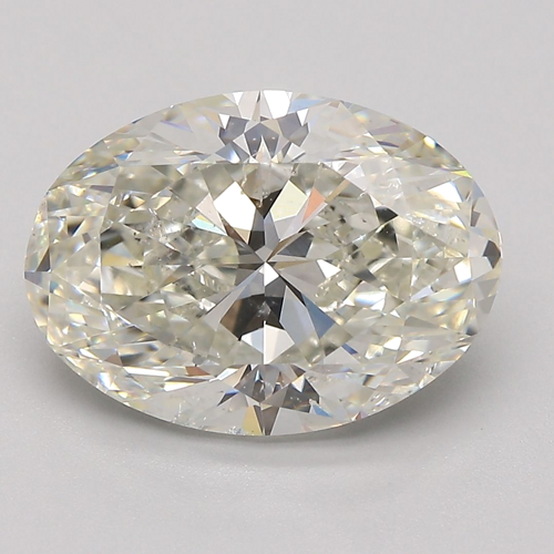 5.01 carat J-SI2 Natūralus Oval Deimantas (1)