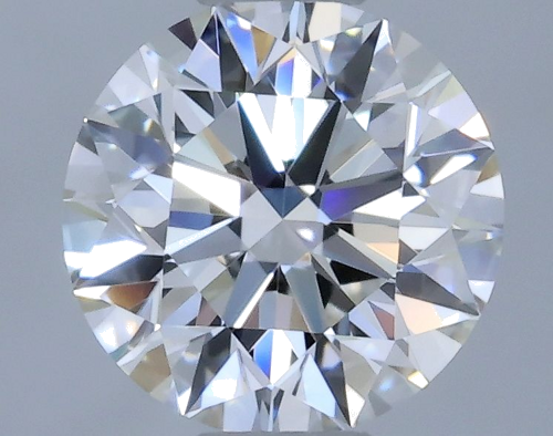 0.51 carat F-VVS1 Excellent cut Natūralus Round Deimantas (1)