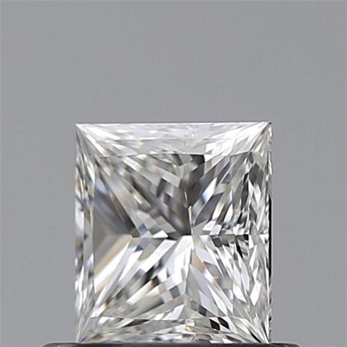 0.61 carat H-VVS1 Natūralus Princess Deimantas (1)