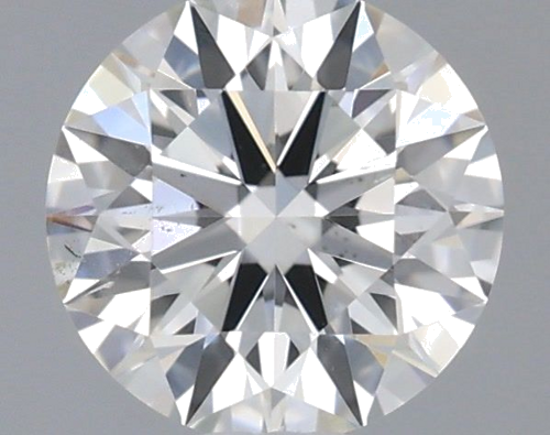 0.51 carat I-SI1 Excellent cut Natūralus Round Deimantas (1)