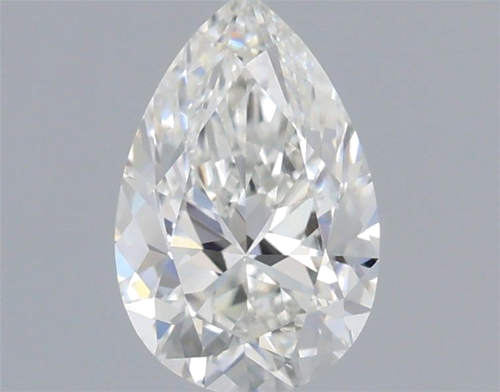 0.51 carat H-VS2 Natūralus Pear Deimantas (1)