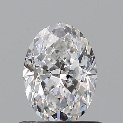0.6 carat E-SI1 Natūralus Oval Deimantas (1)