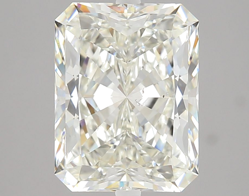 4.02 carat J-SI1 Natūralus Radiant Deimantas (1)