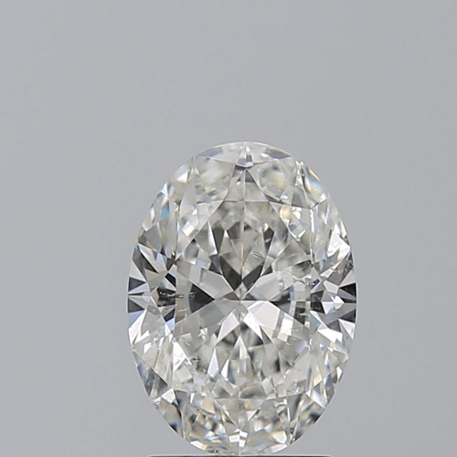 2.2 carat G-SI2 Natūralus Oval Deimantas (1)