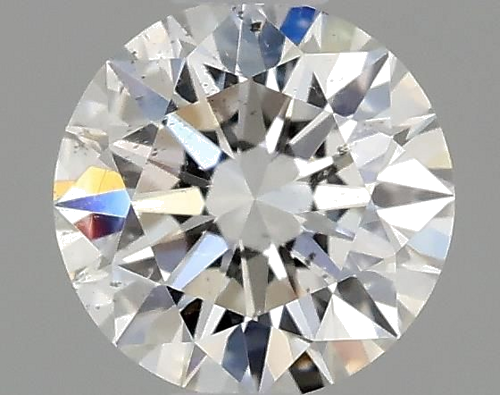 0.33 carat F-SI2 Excellent cut Natūralus Round Deimantas (1)