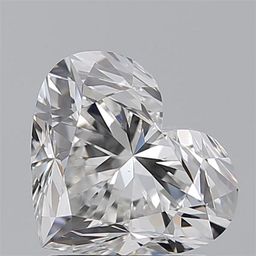 2.01 carat F-VS1 Natūralus Heart Deimantas (1)