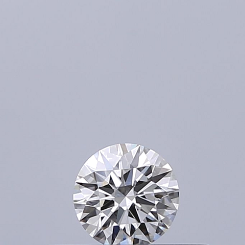 0.19 carat F-VVS1 Excellent cut Natūralus Round Deimantas (1)