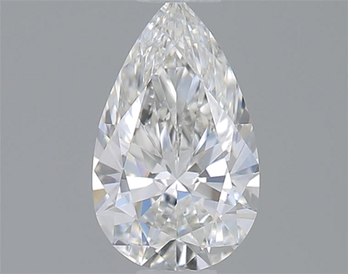 0.33 carat F-VVS1 Natūralus Pear Deimantas (1)