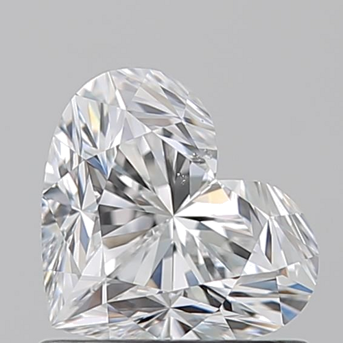 0.91 carat E-SI1 Natūralus Heart Deimantas (1)