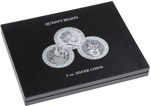 Box for the Queen's Beasts 2 oz silver coin series (2)