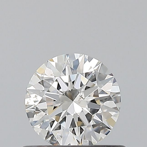 0.5 carat I-SI2 Excellent cut Natūralus Round Deimantas (1)