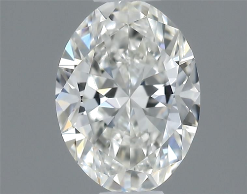 0.3 carat G-VVS2 Natūralus Oval Deimantas (1)