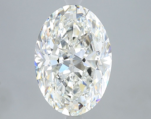 4.02 carat H-SI1 Natūralus Oval Deimantas (1)