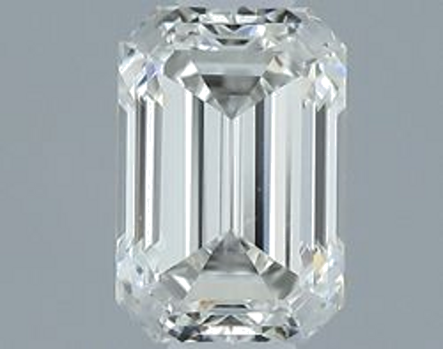 0.4 carat I-VS2 Natūralus Emerald Deimantas (1)