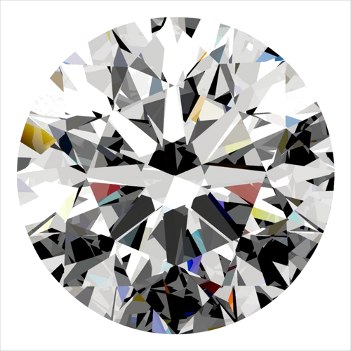 0.3 carat G-VVS2 Excellent cut Natūralus Round Deimantas (1)