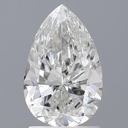 1.5 carat G-SI2 Natūralus Pear Deimantas (1)