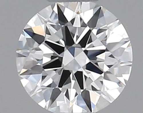0.24 carat E-VVS1 Excellent cut Natūralus Round Deimantas (1)