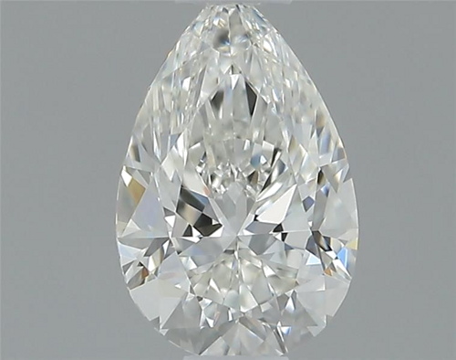 0.35 carat H-VVS1 Natūralus Pear Deimantas (1)