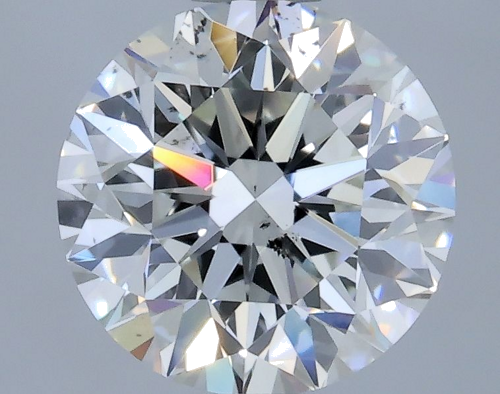 0.9 carat H-SI1 Very Good cut Natūralus Round Deimantas (1)