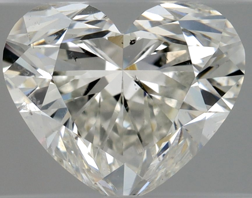 1.2 carat I-SI2 Natūralus Heart Deimantas (1)