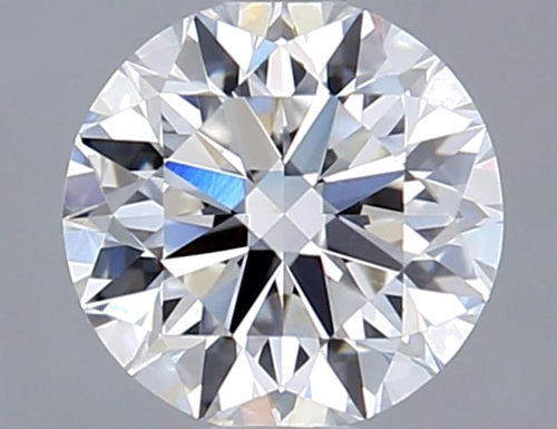 0.7 carat F-VVS2 Very Good cut Natūralus Round Deimantas (1)