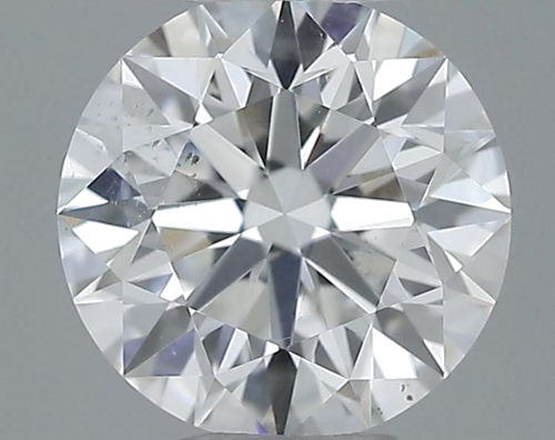 0.56 carat E-SI1 Excellent cut Natūralus Round Deimantas (1)
