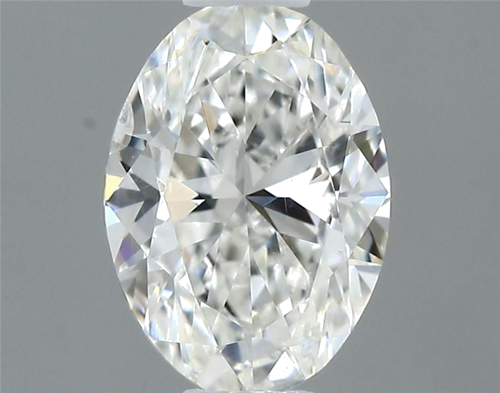 0.4 carat G-SI2 Natūralus Oval Deimantas (1)