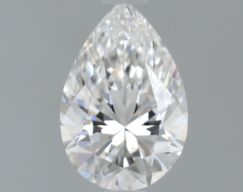 0.51 carat F-VS2 Natūralus Pear Deimantas (1)