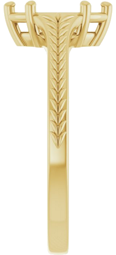 Sužadėtuvių Žiedas „Solitaire“ 14k yellow gold Marquise 8mm x 4mm (4)
