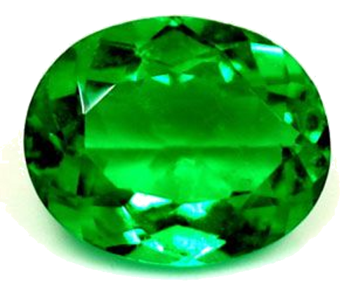 0.5 carat GREEN Oval Smaragdas (1)