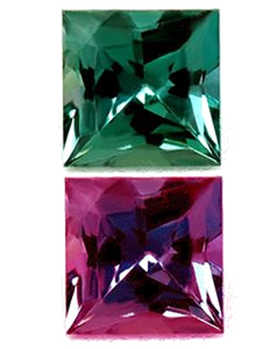 0.24 carat GREEN Square Alexandrite (1)