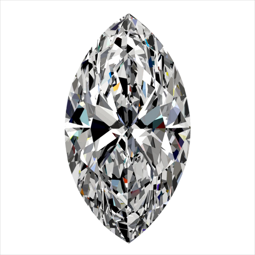 0.3 carat G-VS2 Natūralus Marquise Deimantas (1)