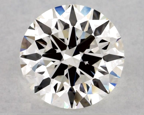 1.51 carat H-VVS1 Excellent cut Natūralus Round Deimantas (1)