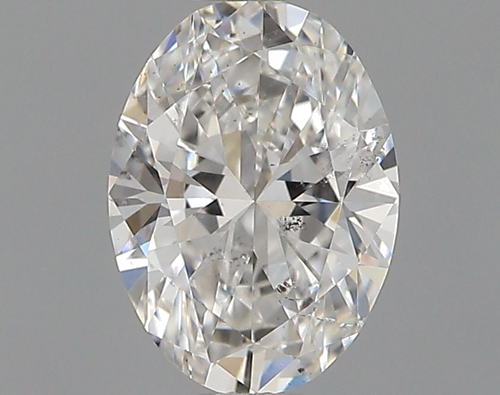 0.4 carat F-SI2 Natūralus Oval Deimantas (1)