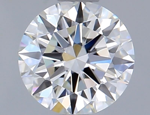 0.55 carat F-VS2 Excellent cut Natūralus Round Deimantas (1)