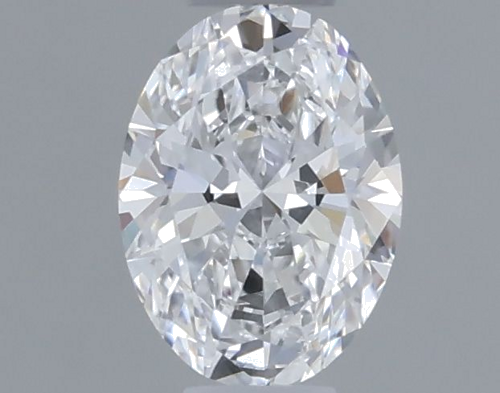 0.3 carat D-VVS2 Natūralus Oval Deimantas (1)