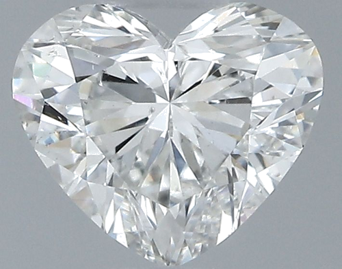 0.51 carat G-SI1 Natūralus Heart Deimantas (1)
