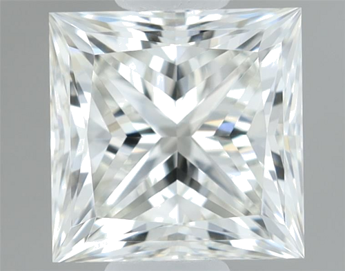 0.6 carat J-VVS2 Natūralus Princess Deimantas (1)