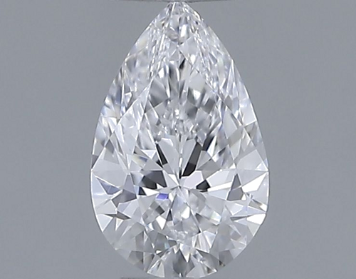 0.4 carat D-VS1 Natūralus Pear Deimantas (1)